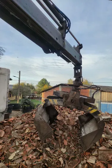 Enlèvement de gravats